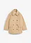 Lange peacoat in wollen look, bonprix