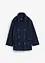 Lange peacoat in wollen look, bonprix