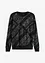 Sweater met ronde hals en print, bonprix