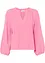 Oversized blouse van mousseline, bonprix