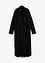 Lang gebreid vest met kabelpatroon, bonprix
