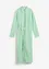 Gestreepte blousejurk met strikceintuur, bonprix