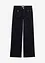 Wide leg stretch jeans mid waist, bonprix