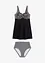 Lange tankini met gerecycled polyamide (2-dlg. set), bonprix