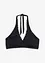 Halter bikinitop met gerecycled polyamide, bonprix
