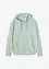 Sweater met capuchon en ritssluiting, bonprix