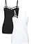 Top met spaghettibandjes (set van 2), bonprix