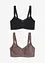 Voedingsbh zonder beugels (set van 2), bonprix