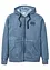 Sweatvest met capuchon in washed out look, bonprix