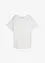 Shirt van puur linnen met gehaakte mouwen, bonprix