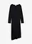 Asymmetrische midi-jurk van viscosemix, bonprix