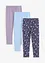Leggings (set van 3), bonprix
