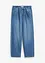 Ballonjeans met knopen, mid waist, bonprix