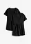 2-in-1 zwangerschapsshirt / voedingsshirt (set van 2), bonprix