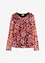 Gedessineerde mesh longsleeve, bonprix