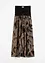 Strapless strandjurk van chiffon, bonprix
