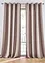 Microvezel gordijn (2 stuks), bonprix