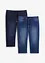 3/4 slip-on jeans, straight, licht denim ( set van 2), bonprix