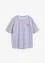 Gestreept T-shirt met borduursel, bonprix