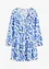 Gedessineerde jersey jurk, bonprix