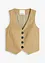 Gilet met linnen, bonprix