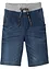 Jongens sweat jeans bermuda, regular fit, bonprix