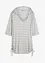 Lang strandshirt met capuchon van viscose, bonprix