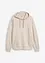 Sweater met capuchon en ritssluiting, bonprix