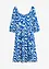 Jersey jurk met pofmouwen van zachte viscosemix, bonprix