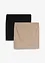 Stretch jersey rok met biologisch katoen (set van 2), bonprix