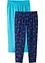 Meisjes 3/4-legging (set van 2) met biologisch katoen, bonprix