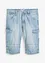 Lichte jeans cargo bermuda, relaxed fit, bonprix