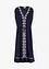 Boho midi jurk met borduursel, bonprix