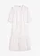 Midi jurk met broderie anglaise, bonprix