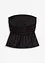Blouse zonder mouwen met ballonzoom, bonprix