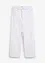 Wide leg jeans mid waist, riem, bonprix