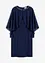 Bodycon jurk met afneembare cape, bonprix