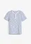 Henley shirt van puur katoen, korte mouw, bonprix