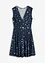 Jersey jurk met opvallende print, bonprix