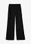 Broek van gestructureerde viscosemix, bonprix