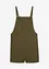 Korte jumpsuit van een luchtige linnenmix, bonprix