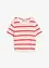 Geribd shirt met strepen, bonprix