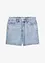Jeans bermuda mid waist, low stretch, bonprix