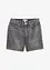 Jeans bermuda mid waist, low stretch, bonprix