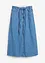 Midi spijkerrok mid waist, superzacht, bonprix