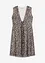 Jersey jurk met mesh, bonprix