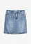 Spijkerrok mid waist, low stretch, bonprix