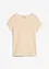 T-shirt van gestructureerde crêpe, bonprix