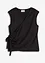 Shirt van jersey in wikkellook, bonprix