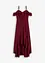 Carmen jurk met volants, bonprix